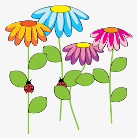 Small Cartoon Garden With Kids, HD Png Download, Transparent PNG