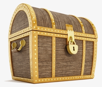 Padlock On Treasure Chest, HD Png Download, Transparent PNG