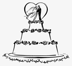 Free Wedding Cake Clipart Image - Wedding Cake Clip Art, HD Png Download, Transparent PNG