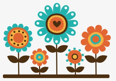 Flowers Draw Children, HD Png Download, Transparent PNG