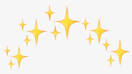 Yellow Star Emoji Crown, HD Png Download, Transparent PNG