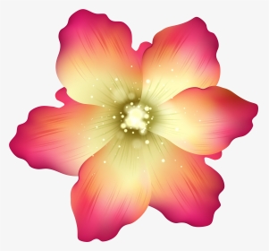 Flower Clipart Png Transparent Deco Flower Png Transparent - Hawaiian Hibiscus, Png Download, Transparent PNG