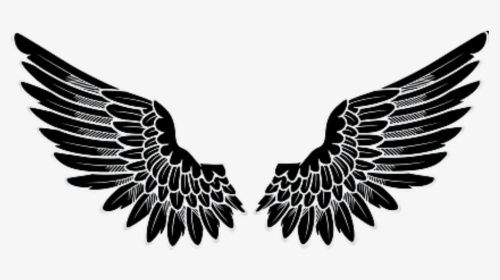 Angel Wings Logo Png, Transparent Png, Transparent PNG