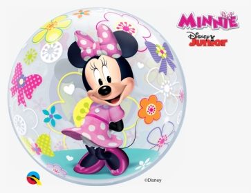 Disney Bow Tique Balloon - Minnie's Bubbles Balloon Bow Tique, HD Png Download, Transparent PNG