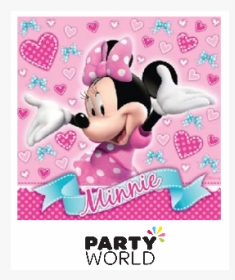 Minnie Mouse Tique Napkins - Minnie Mouse Party Supplies, HD Png Download, Transparent PNG