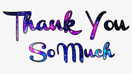 Thank You So Much Clip Art, HD Png Download, Transparent PNG