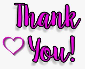#ftestickers #heart #text #typography #thankyou #pink, HD Png Download, Transparent PNG