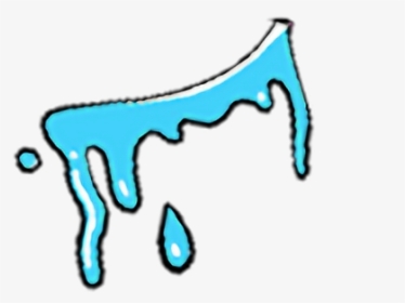 tears #sad #drawing #cartoon #blue - Animal Figure, HD Png Download ,  Transparent Png Image - PNGitem