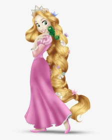 Rapunzel Con Camaleon - Rapunzel Clipart, HD Png Download, Transparent PNG
