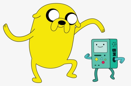 Animation, Bmo, And Boy Image - Adventure Time Bmo And Jake, HD Png Download, Transparent PNG