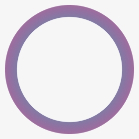 Circle Clipart Hollow - Clip Art Purple Circle, HD Png Download, Transparent PNG