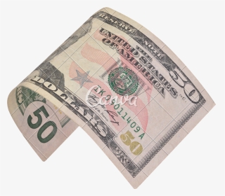 Dollar Bills Flying Png - Transparent 50 Dollar Bill Png, Png Download, Transparent PNG