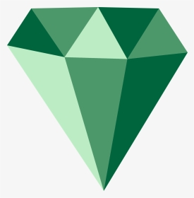 Emerald Vector Garnet Stone - Mlp Emerald Cutie Mark, HD Png Download, Transparent PNG
