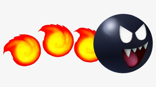 Nintendo Fanon Wiki - Super Mario Flame Chomp, HD Png Download, Transparent PNG