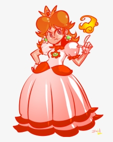 Princess Daisy Fire Flower, HD Png Download, Transparent PNG