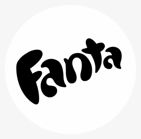 Fanta Logo Black And White - Fanta, HD Png Download, Transparent PNG