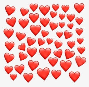 #heart #heartemoji #emoji #iphone #background #heartemojibackground - Heart, HD Png Download, Transparent PNG