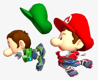 Baby Mario X Baby Luigi, HD Png Download, Transparent PNG