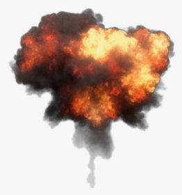 #smoke #fire #freetoedit - Explosion Sticker, HD Png Download, Transparent PNG