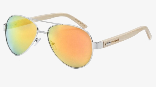 Bamboo Aviator Sunglasses - Glass, HD Png Download, Transparent PNG
