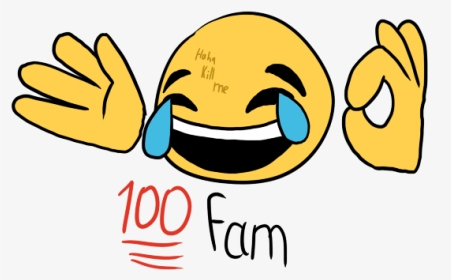 Transparent Laughing Crying Emoji - Cry Laughing Shitpost Emoji, HD Png Download, Transparent PNG