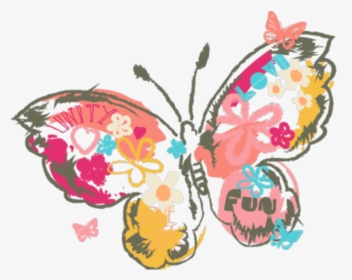 Transparent Clipart Flowers And Butterflies - Watercolor Painting, HD Png Download, Transparent PNG