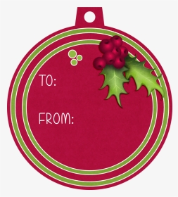 Christmas Gift Tag Zum Ausdrucken, Druckfähig Tags, - Christmas Gift Tag Clipart, HD Png Download, Transparent PNG