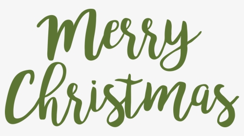 Merry Christmas - Calligraphy, HD Png Download, Transparent PNG