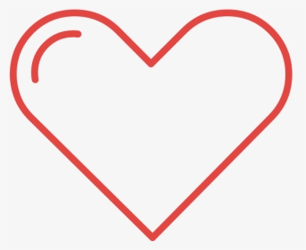 Heart Logo Red Lines - Heart, HD Png Download, Transparent PNG
