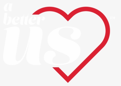Abu Logo White Red Master - Heart, HD Png Download, Transparent PNG