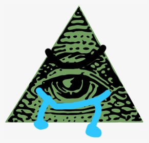 Image Crying My Singing - Illuminati Triangle, HD Png Download, Transparent PNG