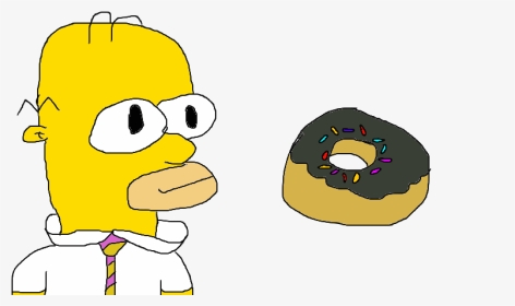Homer Drawing Bad - Cartoon, HD Png Download, Transparent PNG