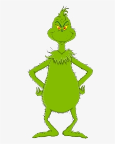 Grinch Clipart Transparent Background - Full Body Grinch Clipart, HD Png Download, Transparent PNG