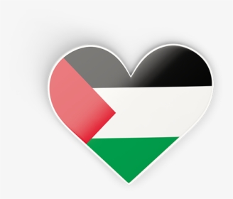 Download Flag Icon Of Palestinian Territories At Png - Palestine Flag Heart Png, Transparent Png, Transparent PNG