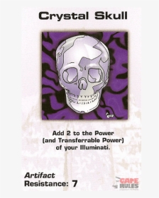 Illuminati Card Game Crystal Skull, HD Png Download, Transparent PNG