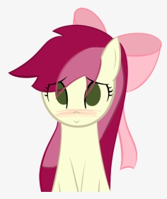 Am I By Why - Mlp Roseluck Cute, HD Png Download, Transparent PNG