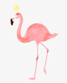 Flamingo Png Animated S Vintage Sticker - Flamingo Flower Background Crown, Transparent Png, Transparent PNG
