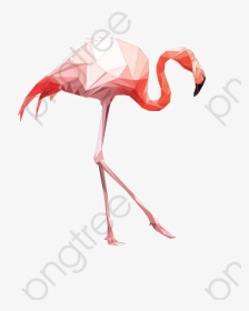 Flamingo Png Cool Watercolor Clipart Category - Watercolor Flamingo Transparent Background, Png Download, Transparent PNG