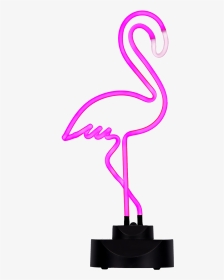 Neon Png Flamingo Flamingo Large Neon Light - Neon Lamp, Transparent Png, Transparent PNG