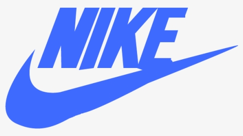 Nike Logo Design - Nike Logo Color Blue, HD Png Download, Transparent PNG