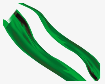 Green Ribbons Png, Transparent Png, Transparent PNG