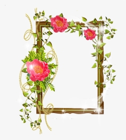 Window Frame With Flowers, HD Png Download, Transparent PNG