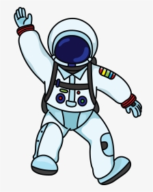 Drawing Area Astronaut - Simple Cartoon Astronaut Png, Transparent Png, Transparent PNG