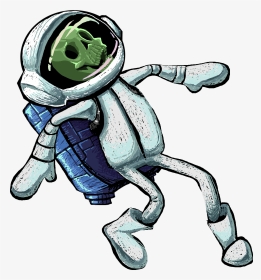 Floating Astronaut Png - Free Astronaut Cartoon Character, Transparent Png, Transparent PNG