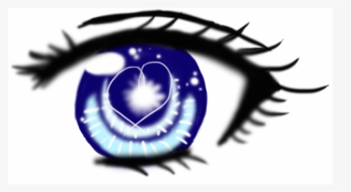 Anime Eyes Transparent - Transparent Blue Anime Eyes, HD Png Download, Transparent PNG