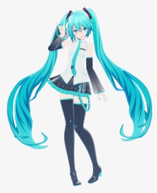 Hatsune Miku V3 By How - Anime, HD Png Download, Transparent PNG