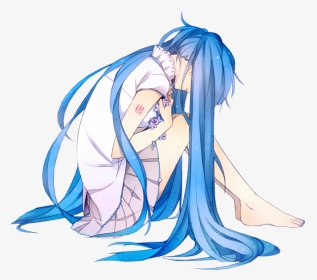 Transparent Sad Anime Girl Png Anime Girl Clip Art Png Download Transparent Png Image Pngitem - depressed anime girl roblox