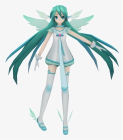 Hatsune Miku Electric Angel Outfit, HD Png Download, Transparent PNG