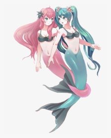 Mermaid Princess Hatsune Miku, HD Png Download, Transparent PNG