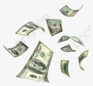 Falling Dollar - Falling Money Transparent Background Gif, HD Png Download, Transparent PNG